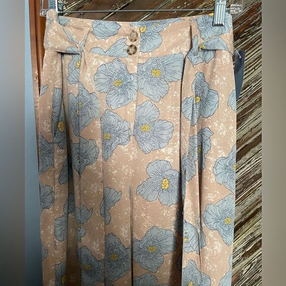 Mystree wide leg tie waist pants NWT - Picture 3 of 6